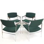 2X Gijs Van Der Sluis Stoelen | Fauteuils Chromen Frame thumbnail 3