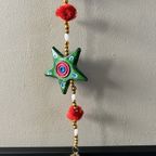 Slinger Indiaas Colourful Ster Handmade thumbnail 3