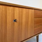 Vintage Houten Dressoir Met 3 Lades En 2 Deurtjes thumbnail 9