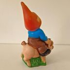 60's Vintage Tuinkabouter Rubberen Kabouter Vintage Dwerg thumbnail 8