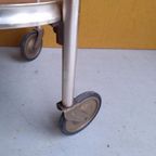 Vintage Barcart, Serveerwagen, Trolley, Dranken Tafeltje thumbnail 3
