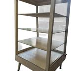 Vintage Houten Winkeltoogje / Vitrine / Etagere thumbnail 4