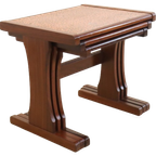 Vintage Set Nesting Tables Mimiset Tafeltjes 'birstall' thumbnail 6