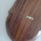 Vintage Houten Schaal. Mid-century. Bois Des Iles. thumbnail 6