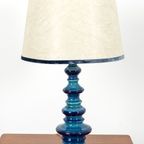 Blauw Keramieken Lamp thumbnail 2