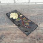 Vintage Keramiek Wanddecoratie Roos thumbnail 6