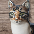 2 Vintage Katten Beelden Studio Six Seneshall Fullham Gesigneerd thumbnail 9