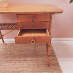 1950'S Louis Sognot Bamboo Desk thumbnail 3