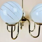 Vintage Hanglamp Met Bollen / Massive / Kroonluchter thumbnail 6