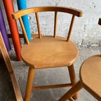 Vintage Chalq Board With A Pair Of Chil Seats thumbnail 8