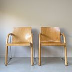 Vintage Houten Thonet Stoelen S320 thumbnail 4