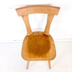 Partij 19 Vintage Houten Eetkamerstoelen thumbnail 12