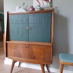 Retro Vintage Engels Drankenkastje, Kabinet, Kast, Highboard thumbnail 20