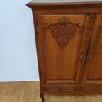 Brocante Landelijke Queen Ann Barkast Wandkast Buffetkast Ladekast 309 thumbnail 9
