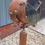 Vintage Schijnwerper Lamp, Scheepslamp Van Francis Bolt. thumbnail 4
