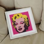 King & Mcgaw Marilyn Monroe (Hot Pink), 1967 - Andy Warhol 40 X 40 Cmking & Mcgaw Marilyn Monro thumbnail 8
