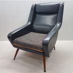 Vintage Mid Century Italiaanse Fauteuil thumbnail 9