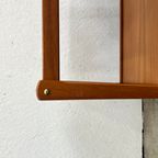 Vintage Deense Trolley / Bijzetmeubel, Teak, Brdr Furbo, 1960's thumbnail 14