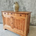 Antiek Dressoir Buffet Commode 19E Eeuws Frans Kersenhout thumbnail 4