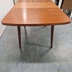 Vintage Eettafel Uittrekbare Tafel Teakhouten Tafel Jaren 60 thumbnail 10