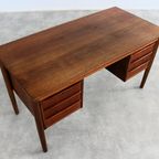 Vintage Laag Bureau | Teak | Jaren 60 | Deens thumbnail 11