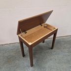 Vintage Piano Bankje Met Opbergruimte thumbnail 3