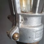Crouse Hinds Werklamp ' Troublelight' Uit De Jaren 30. thumbnail 7