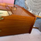 Vintage Mid-century Dressoir,high-board,barkast,vitrinekast thumbnail 13