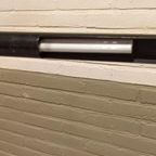 Vintage 1980s Postmodern Tube Metalen Vloerlamp thumbnail 11