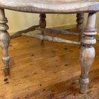 Engelse Countryhouse Bureaustoel Stoel 19e Eeuws thumbnail 12