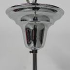 Art Deco Hanglamp Met Gemarmerde 6 Hoekige Kap thumbnail 15
