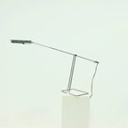 Chromed Steel Counter Balance Lamp By Abo Randers Denmark 1970s thumbnail 2