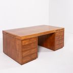 Monumental Danish Modern Executive Desk From C.b. Hansens Etabl., 1960’s thumbnail 17