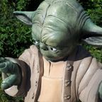 Xxl Yoda Beeld Van Fiberglass Of Kunststof Star Warsstarwars thumbnail 8