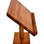 Vintage Grenenhouten Boekenstandaard / Magazine Jaren 70 thumbnail 5