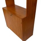 Vintage Wandkast Kast Deens Design Jaren 60 Teak Fineer thumbnail 8