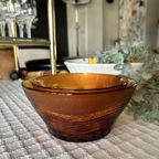 Schalen Set Duralex Beehive Bowl Vintage thumbnail 2