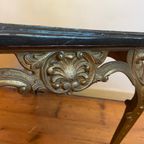 Messing Tafeltje Bijzettafel Salontafel Jaren 60 Louis Seize Stijl Frans thumbnail 10