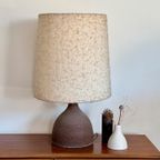 Vintage Xl Brutalist Keramiek Tafellamp Jaren 60 Krosselbach thumbnail 5