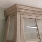 Massief Houten Vitrine Kast thumbnail 5