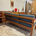 Vintage Deens Design Driezits Bank L. Olson & Son thumbnail 7