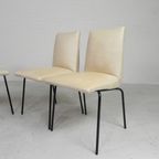 Set Van 4 Meurop Stoelen Door Pierre Guariche, Jaren 50 thumbnail 6