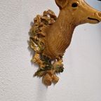 Vintage Hertenkop Gewei Kunststof Tirol Skihut Cafe Mancave thumbnail 9