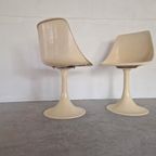 Space Age Vintage Tulp Stoelen Eero Saarinen thumbnail 4