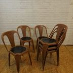 6 Fibrocit Metal Chairs thumbnail 2