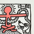 Offset Litho Naar Keith Haring Usa 19-82 36/150 Pop Art Kunstdruk thumbnail 3