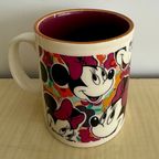 2x Vintage Koffie Of Melk Moken Mickey & Minnie Disney En Kilncraft (engeland) Mickey Mouse thumbnail 3