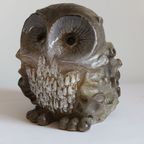 Ceramic Owl Sculpture By Elisabeth Vandeweghe, Belgium 1970S. thumbnail 13