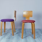 Pair Of Plywood Chairs By Cor Alons 1950'S. thumbnail 6