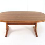 Glostrup Deens Massief Teak Salontafel Vintage thumbnail 15